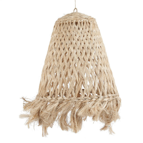 ABACA JELLYFISH PENDANT | NATURAL | 3 SIZES - Green Design Gallery