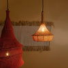 AZIZA PENDANT LAMP | KNITTED COTTON | SAFFRON - Green Design Gallery