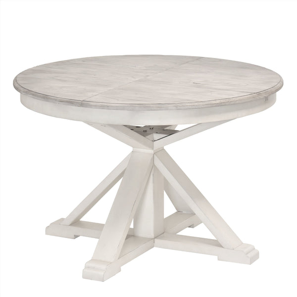 ISLAMORADA DINING TABLE | ROUND | BUTTERFLY LEAF - Green Design Gallery