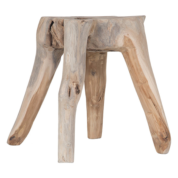 SODWANA STOOL + SIDE TABLE | NATURAL | IN-OUTDOORS - Green Design Gallery