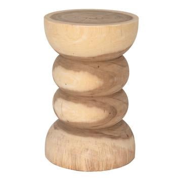 SONGO SIDE TABLE + STOOL | NATURAL - Green Design Gallery