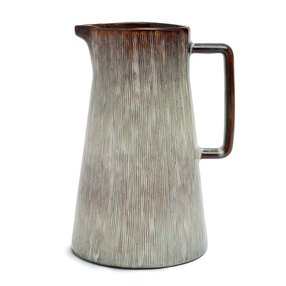 PENICHE CERAMIC PITCHER | SET OF 2– Green Design Gallery