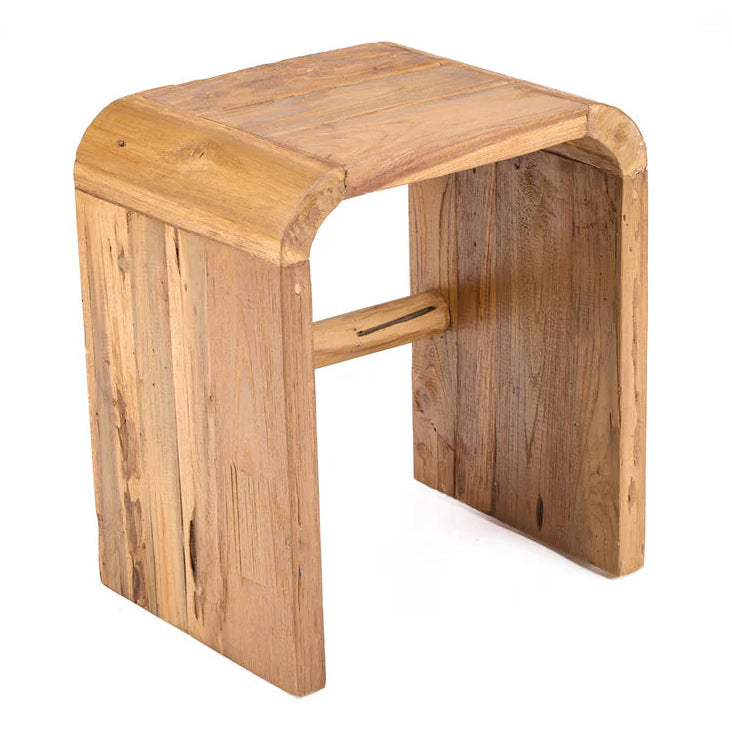 ARCA SIDE TABLE | RUSTIC NATURAL– Green Design Gallery