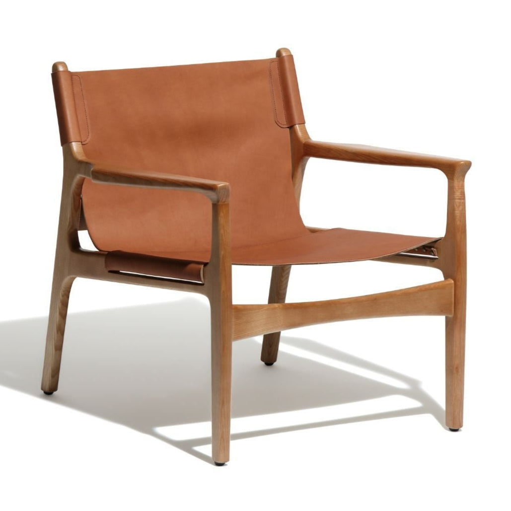 RIO OCCASIONAL CHAIR | VEGETABLE-TANNED LEATHER | CHESTNUT BROWN– Green ...