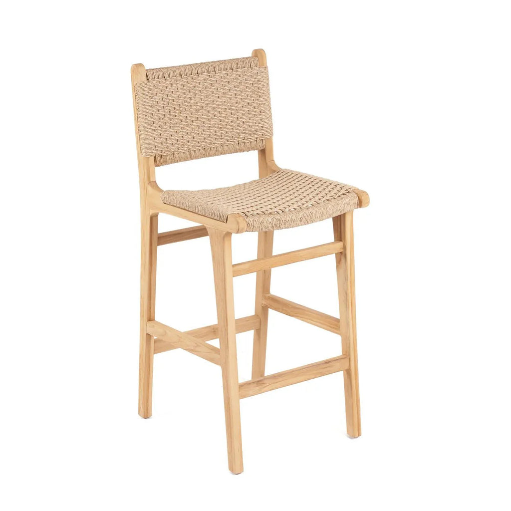 MENO BAR CHAIR | RECLAIMED TEAK | IN-OUTDOORS - Green Design Gallery