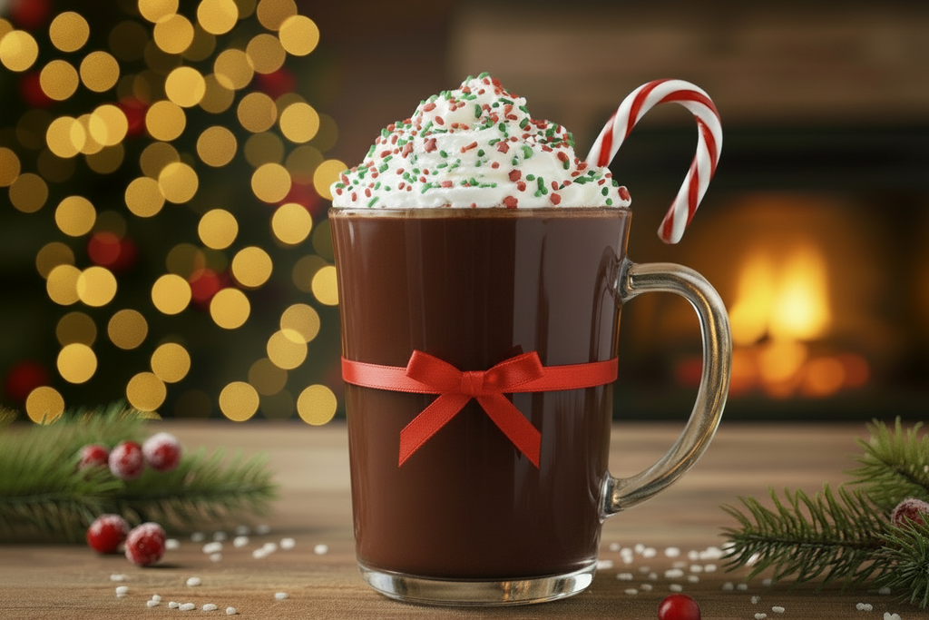 more sprinkles on top of whipping cream