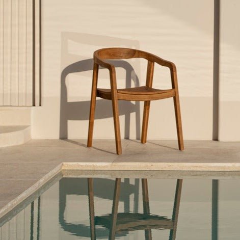 NIHI DINING CHAIR | RECLAIMED TEAK | IN-OUTDOORS - Green Design Gallery
