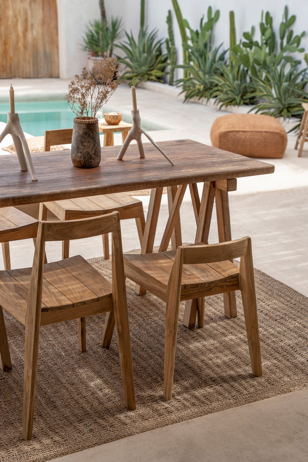 PAXI DINING CHAIR | RECLAIMED TEAK | IN-OUTDOORS - Green Design Gallery
