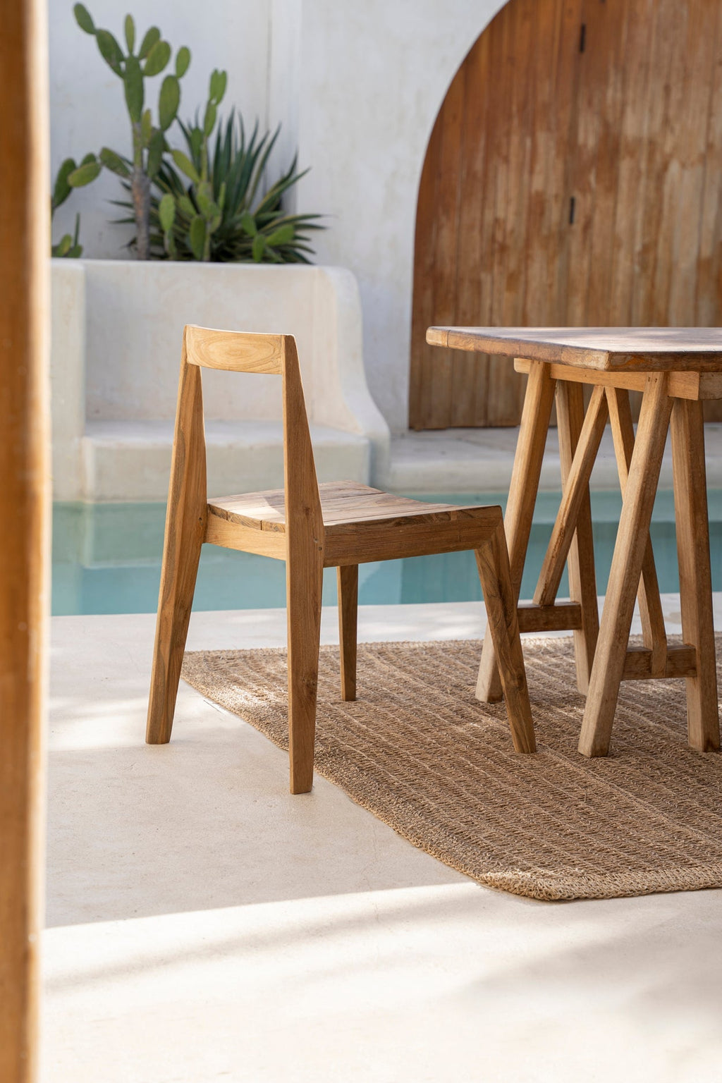 PAXI DINING CHAIR | RECLAIMED TEAK | IN-OUTDOORS - Green Design Gallery