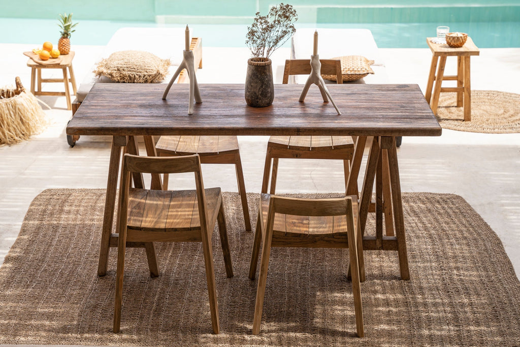 PAXI DINING CHAIR | RECLAIMED TEAK | IN-OUTDOORS - Green Design Gallery