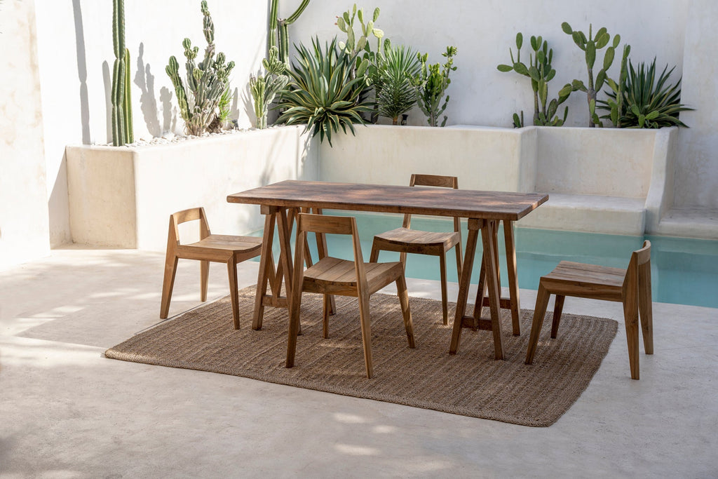 PAXI DINING CHAIR | RECLAIMED TEAK | IN-OUTDOORS - Green Design Gallery
