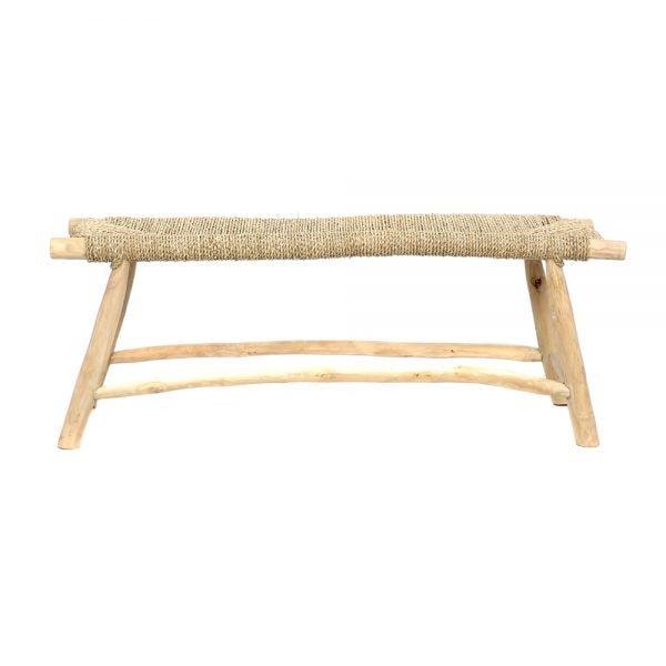 PORTO SEAGRASS BENCH | LONG - Green Design Gallery