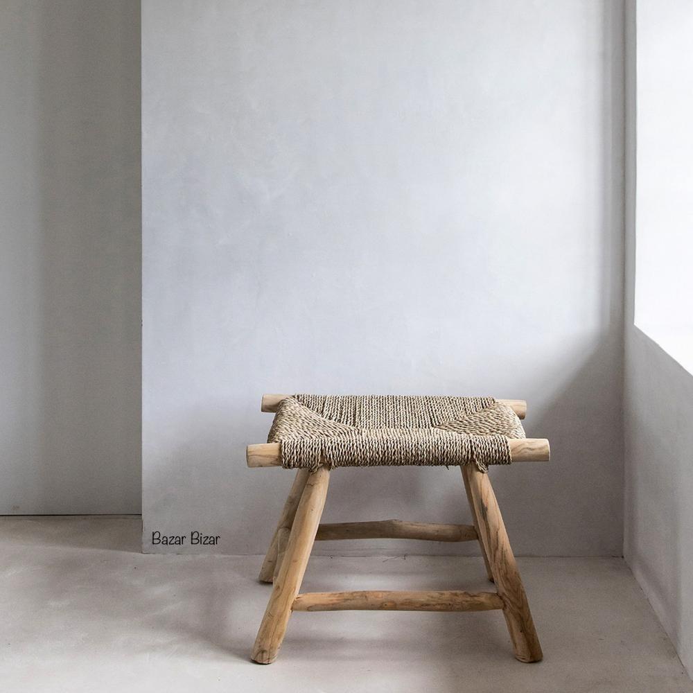 PORTO SEAGRASS BENCH | SHORT - Green Design Gallery