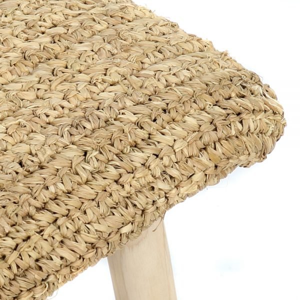 RAFFIA STOOL / BENCH - Green Design Gallery