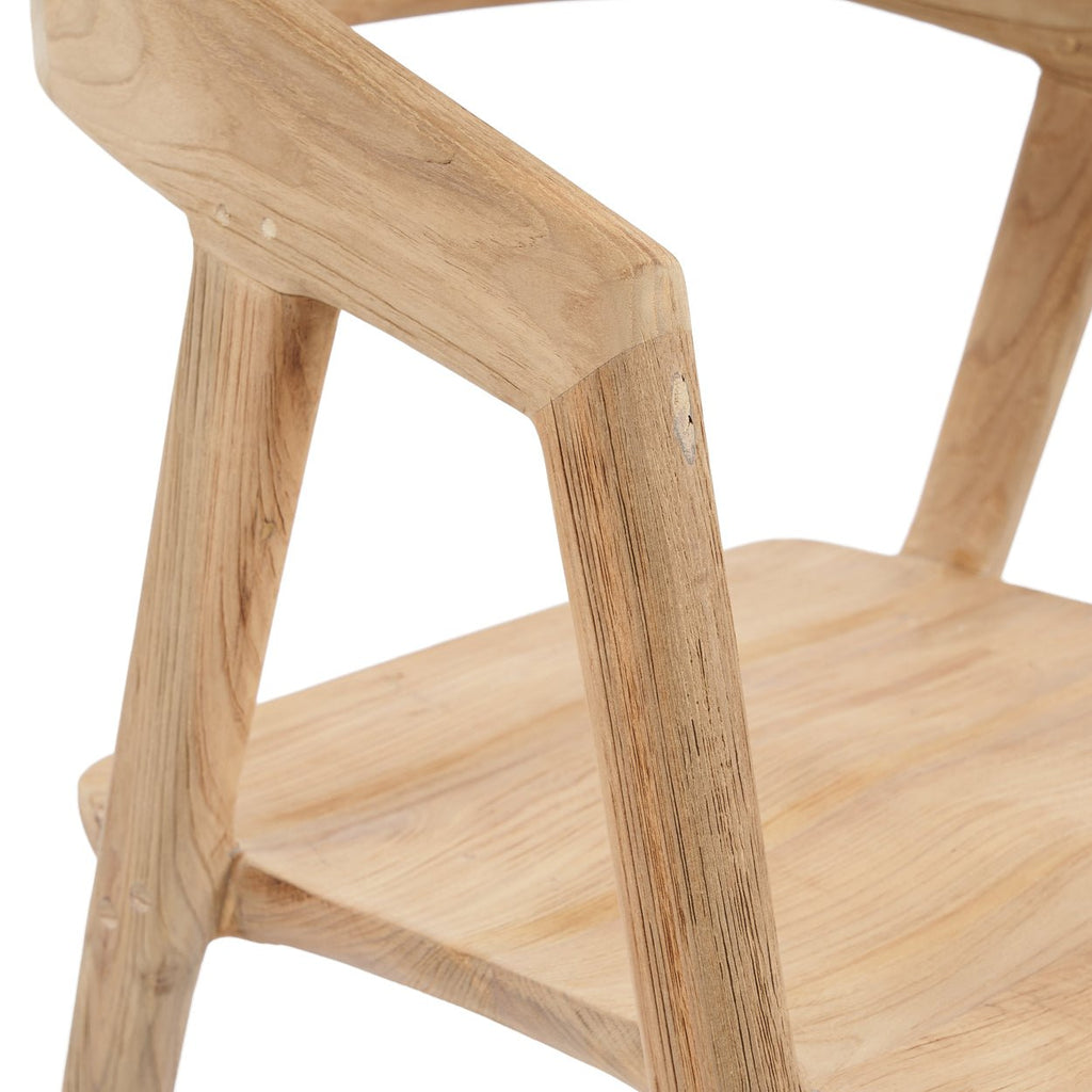 TELUQ DINING CHAIR | RECLAIMED TEAK | IN-OUTDOORS - Green Design Gallery