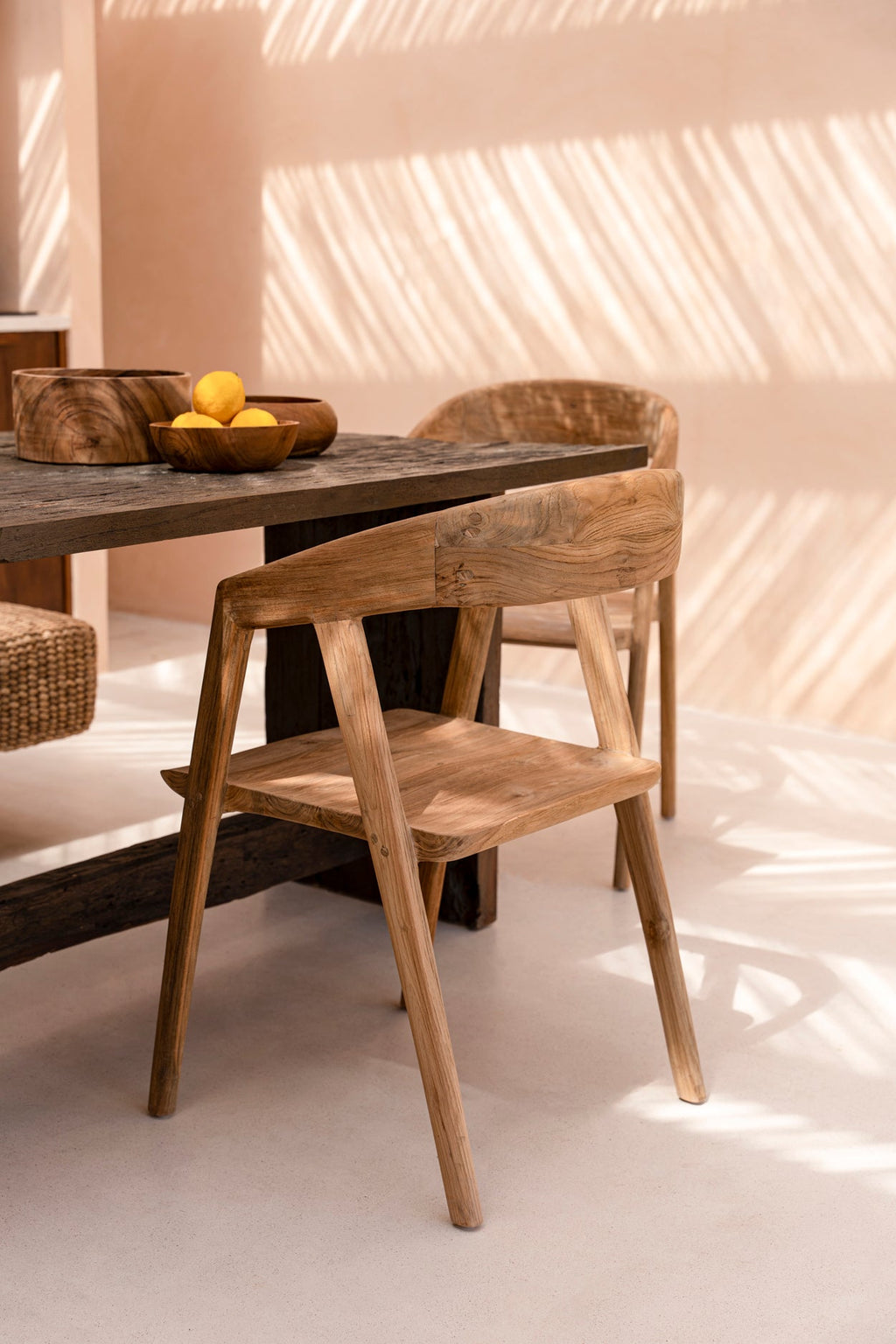 TELUQ DINING CHAIR | RECLAIMED TEAK | IN-OUTDOORS - Green Design Gallery