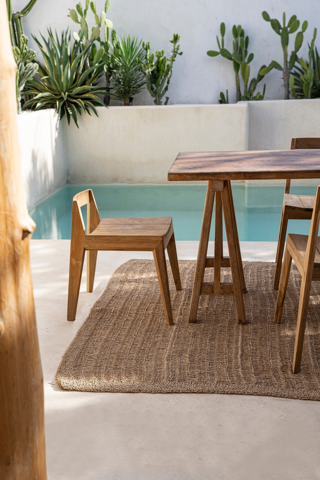 YDRA DINING CHAIR | RECLAIMED TEAK | IN-OUTDOORS - Green Design Gallery