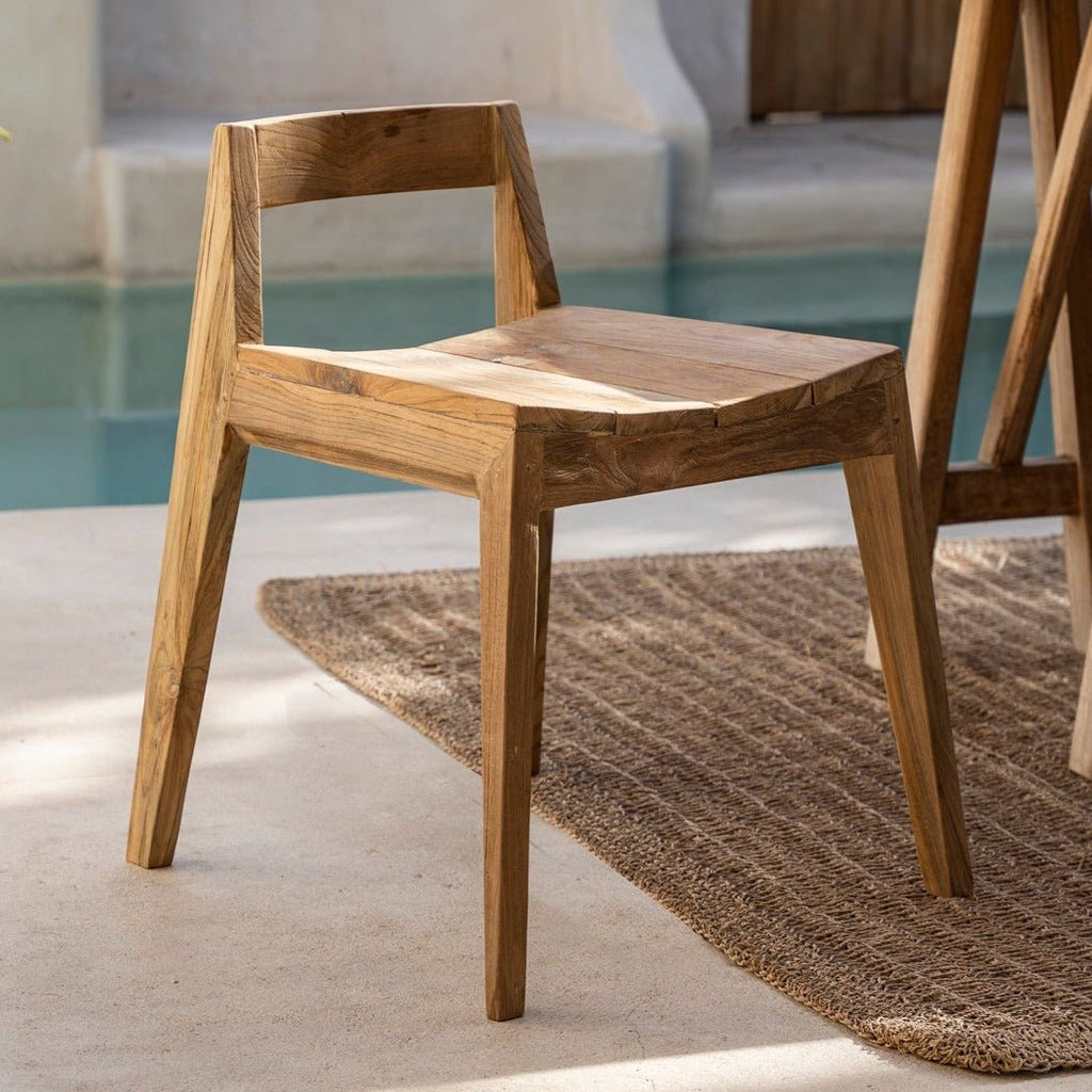 YDRA DINING CHAIR | RECLAIMED TEAK | IN-OUTDOORS - Green Design Gallery