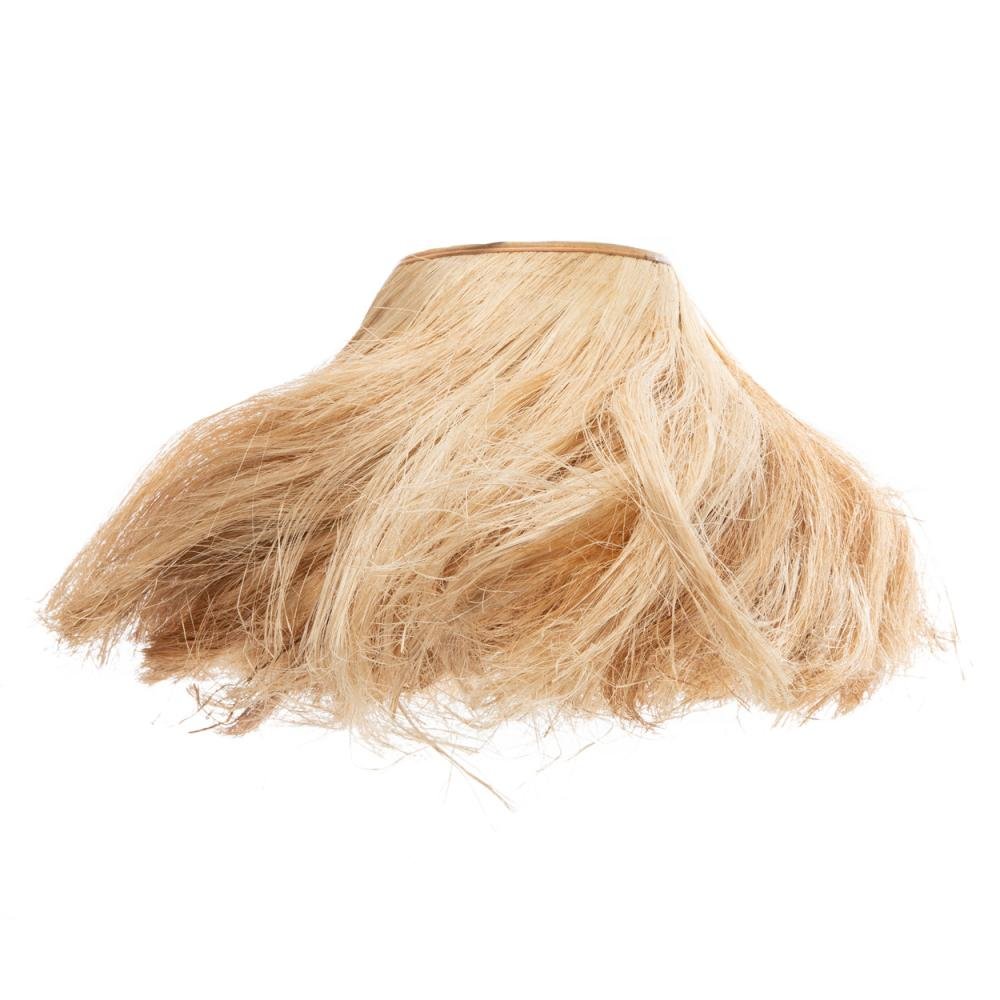 ABACA CONICAL TABLE LAMP | WHITE | LIMITED EDITION - Green Design Gallery