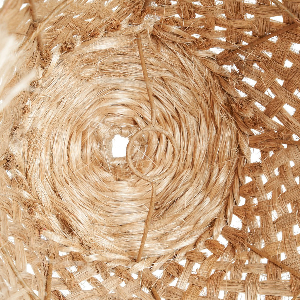 ABACA JELLYFISH PENDANT | NATURAL | 3 SIZES - Green Design Gallery