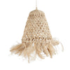 ABACA JELLYFISH PENDANT | NATURAL | 3 SIZES - Green Design Gallery