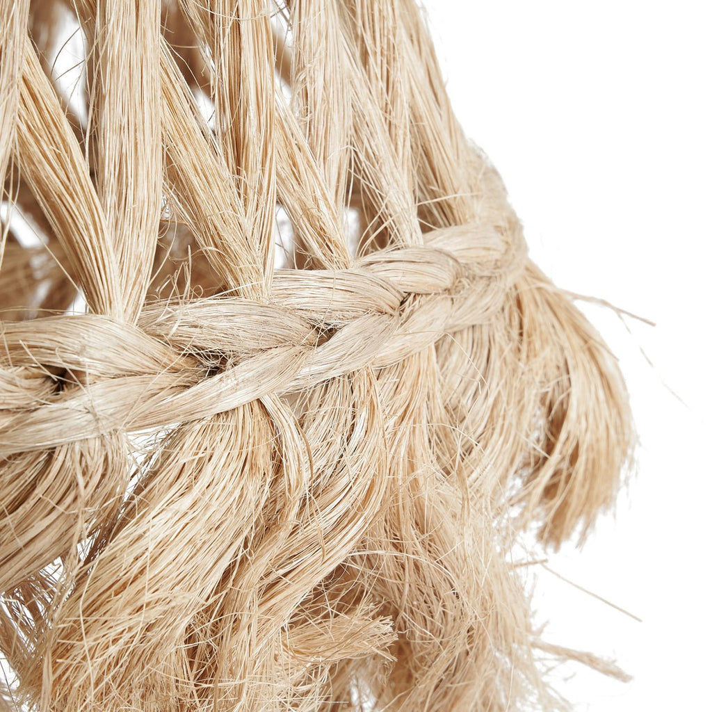 ABACA JELLYFISH PENDANT | NATURAL | 3 SIZES - Green Design Gallery