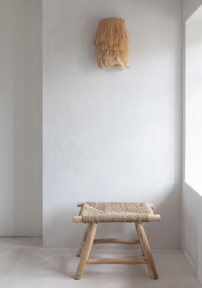 ABACA WALL LAMP | NATURAL - Green Design Gallery