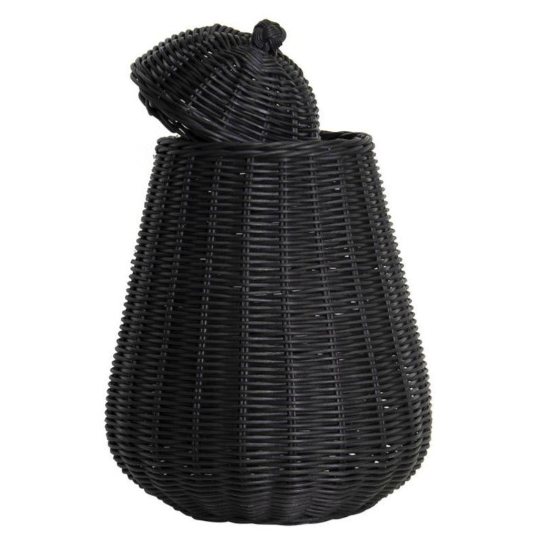 ABENA LARGE BASKET | BLACK | XL - Green Design Gallery
