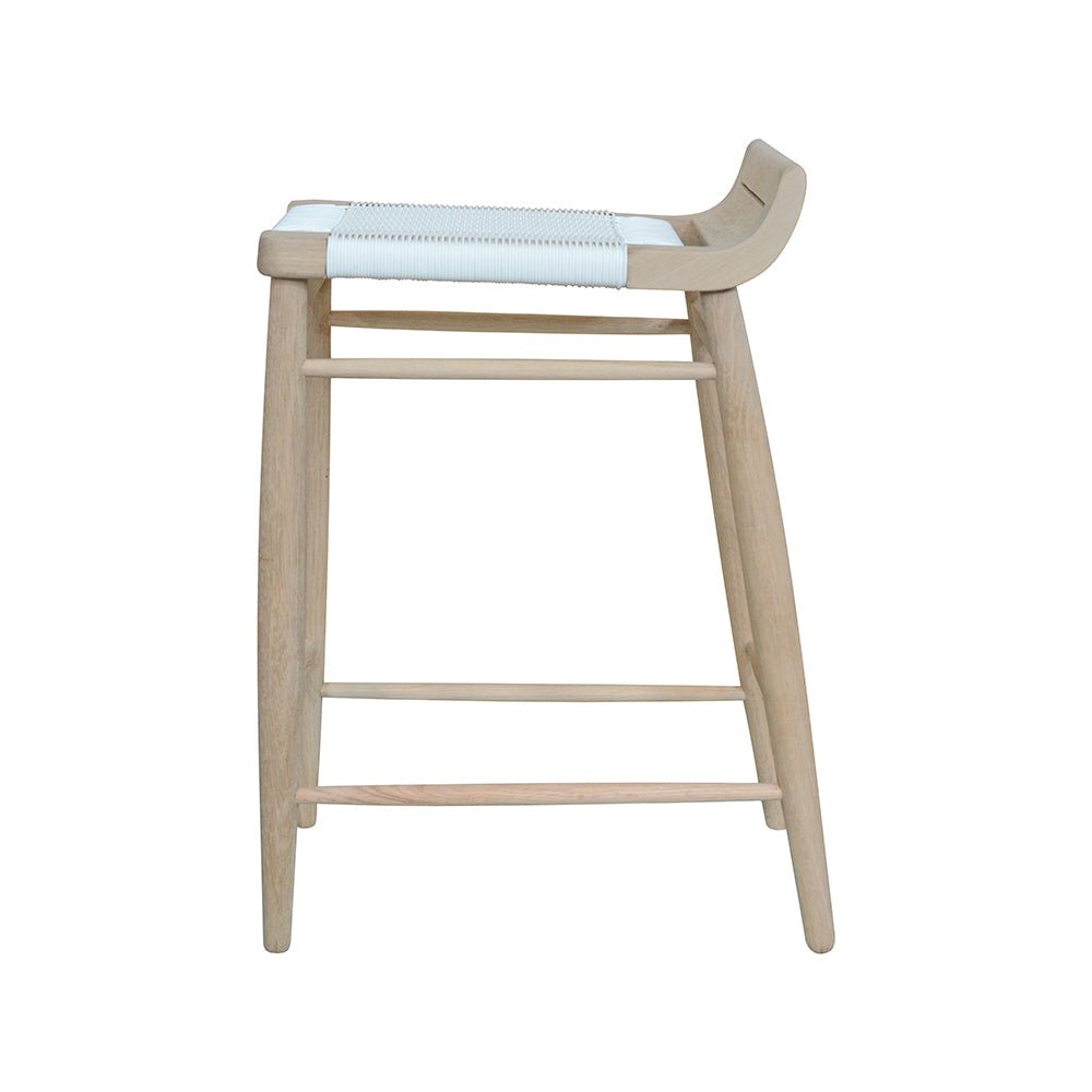 ABING BARCHAIR / WHITE WEAVE - Green Design Gallery