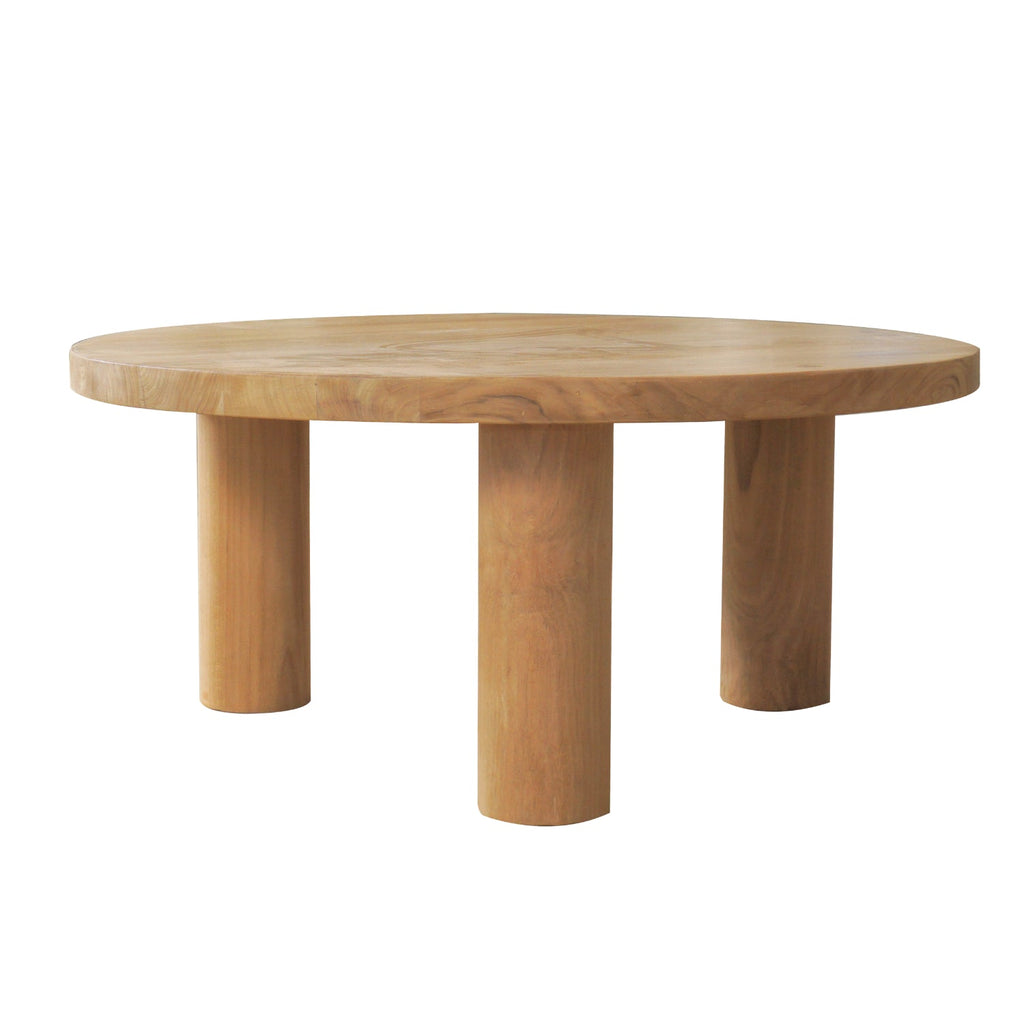 ADINA ROUND COFFEE TABLE | NATURAL - Green Design Gallery
