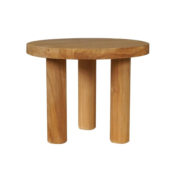 ADINA ROUND SIDE TABLE | NATURAL - Green Design Gallery