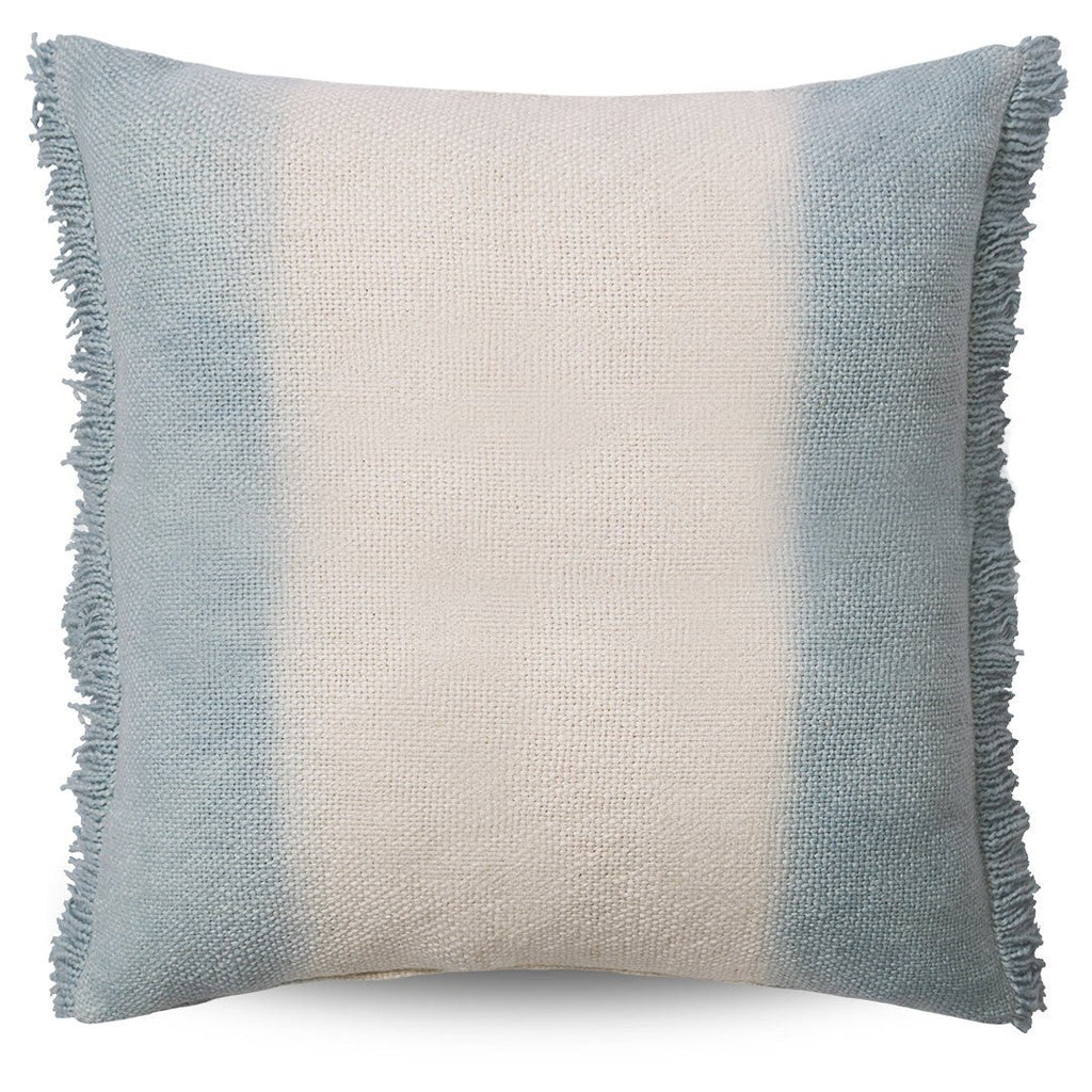 AEGEAN DELOS CUSHION COVER | SKY +OFF WHITE - Green Design Gallery
