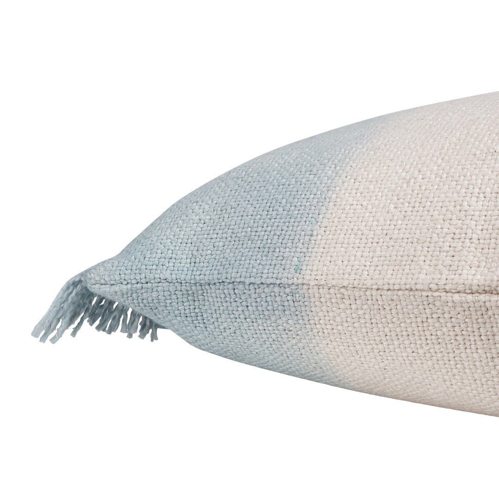 AEGEAN DELOS CUSHION COVER | SKY +OFF WHITE - Green Design Gallery