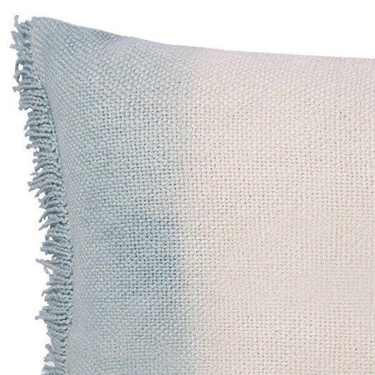 AEGEAN DELOS CUSHION COVER | SKY +OFF WHITE - Green Design Gallery