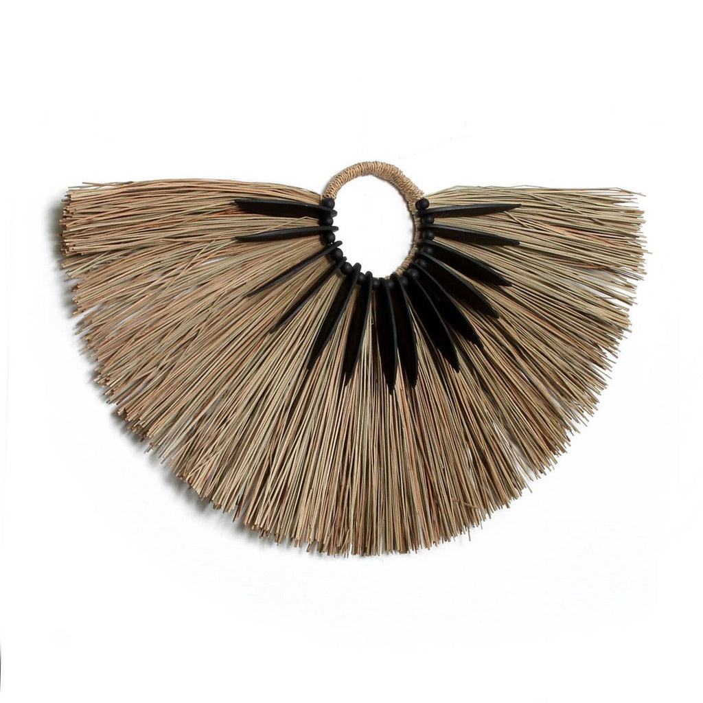 ALANG WOOD ON STAND | NATURAL + BLACK - Green Design Gallery