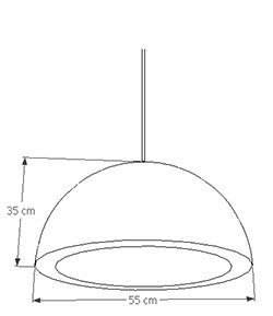 ALBA PENDANT LAMP | LIGHT GREY - Green Design Gallery