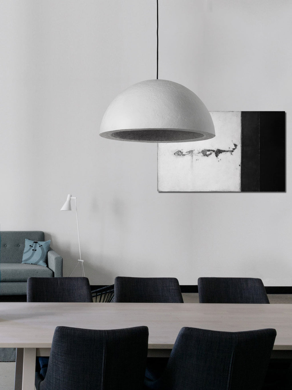 ALBA PENDANT LAMP | LIGHT GREY - Green Design Gallery