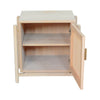 ALFA (BED)SIDE TABLE (RIGHT + LEFT OPTIONS) / BLOND OAK - Green Design Gallery