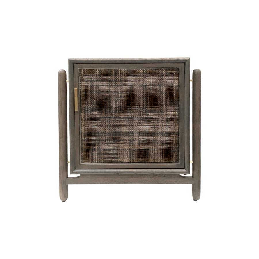 ALFA (BED)SIDE TABLE (RIGHT + LEFT OPTIONS) / SLATE - Green Design Gallery