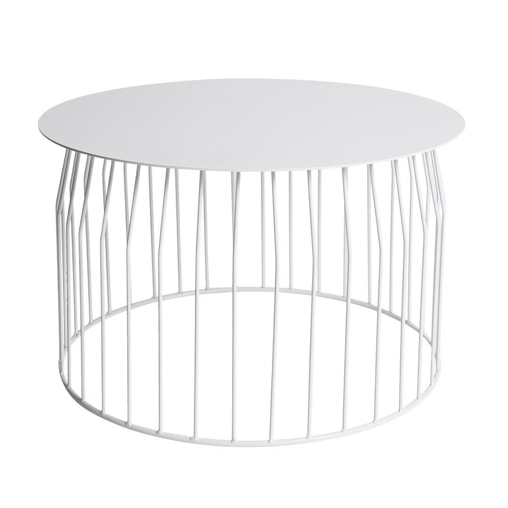 ALTO REBELLO COFFEE TABLE | WHITE | IN-OUTDOORS - Green Design Gallery