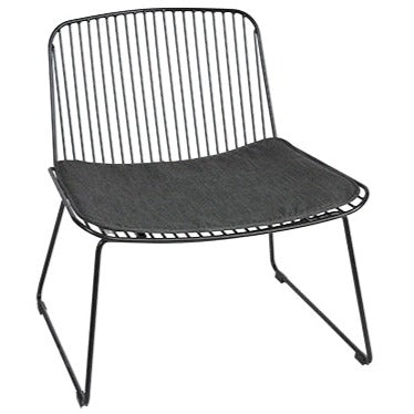 ALTO REBELLO LOUNGE CHAIR / BLACK - Green Design Gallery