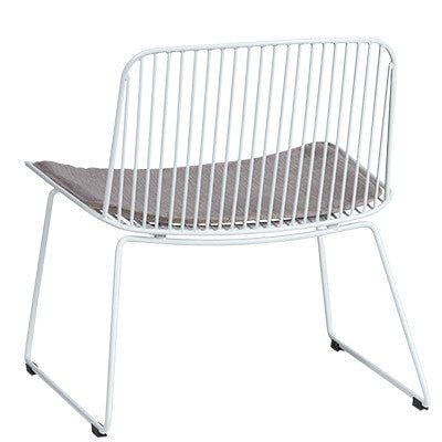 ALTO REBELLO LOUNGE CHAIR / WHITE - Green Design Gallery