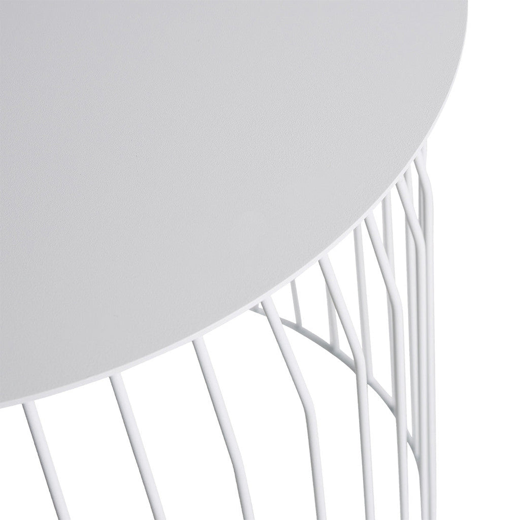 ALTO REBELLO SIDE TABLE | WHITE | IN-OUTDOORS - Green Design Gallery