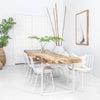 AMANZI DINING CHAIR / WHITE - Green Design Gallery
