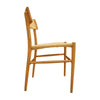 AMON DINING CHAIR | NATURAL LOOM + OAK - Green Design Gallery