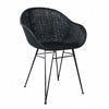 ANGOLA DINING CHAIR / BLACK - Green Design Gallery