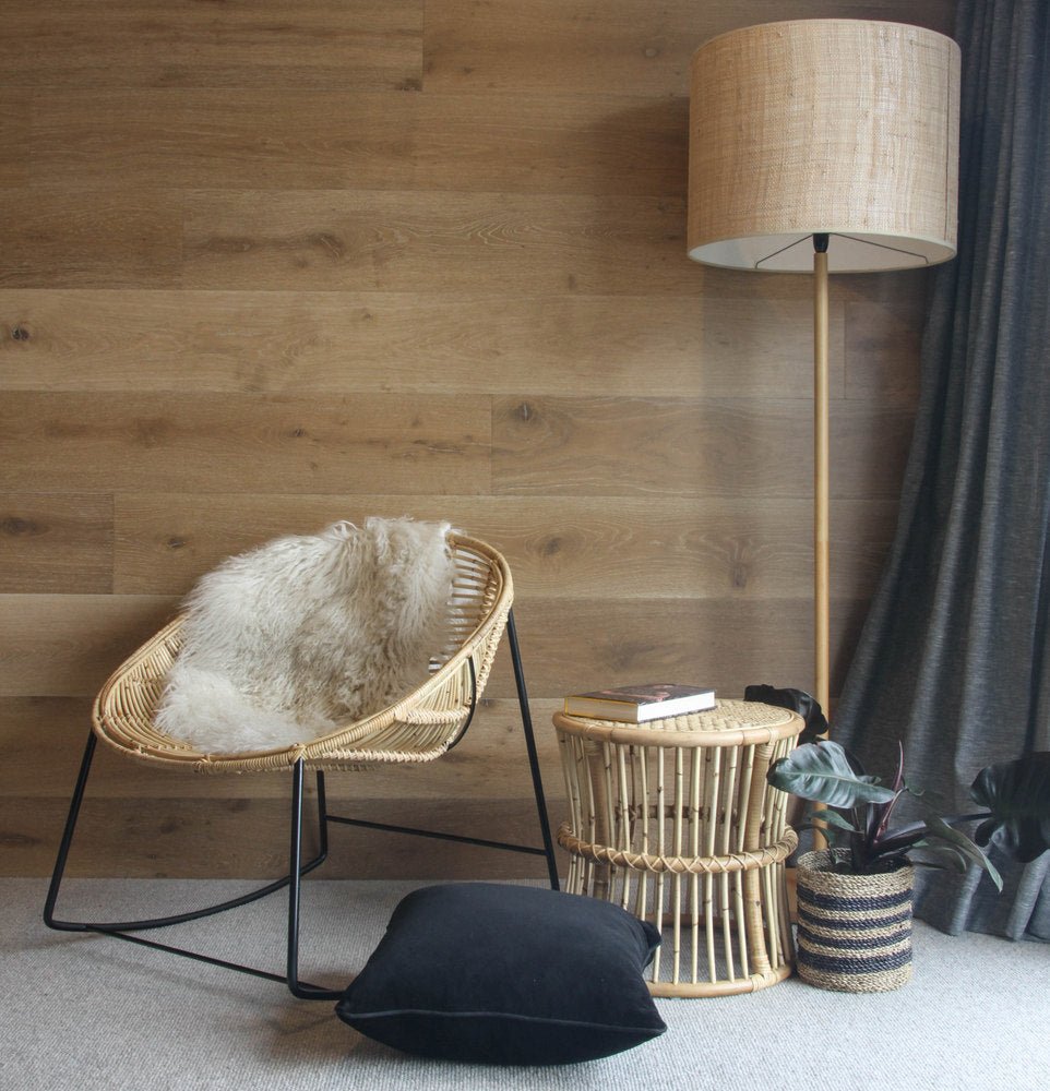 ANNA SIDE TABLE / NATURAL RATTAN - Green Design Gallery