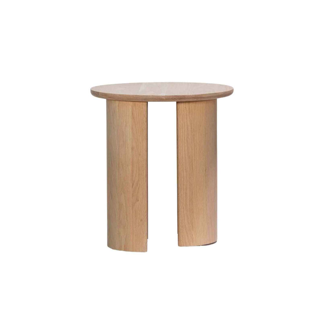 ARC SIDE TABLE | NATURAL OAK - Green Design Gallery