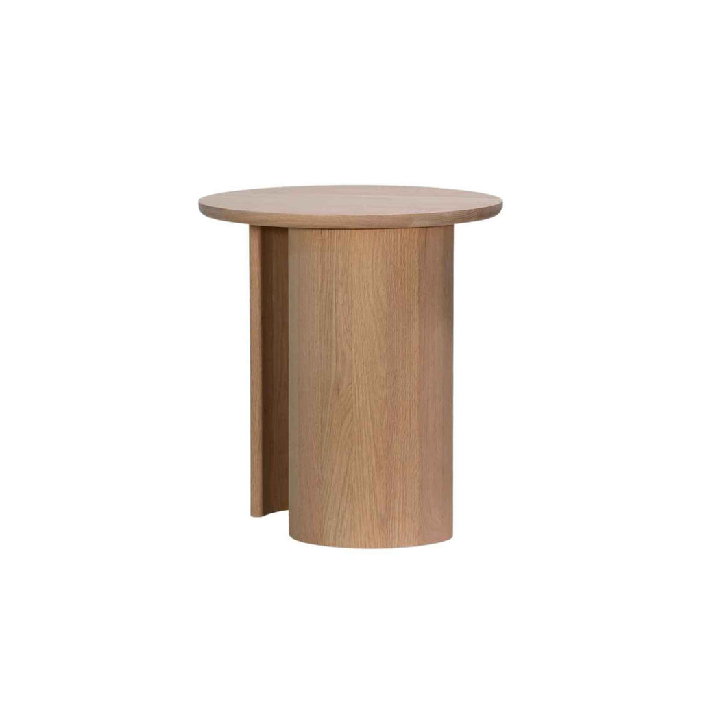 ARC SIDE TABLE | NATURAL OAK - Green Design Gallery