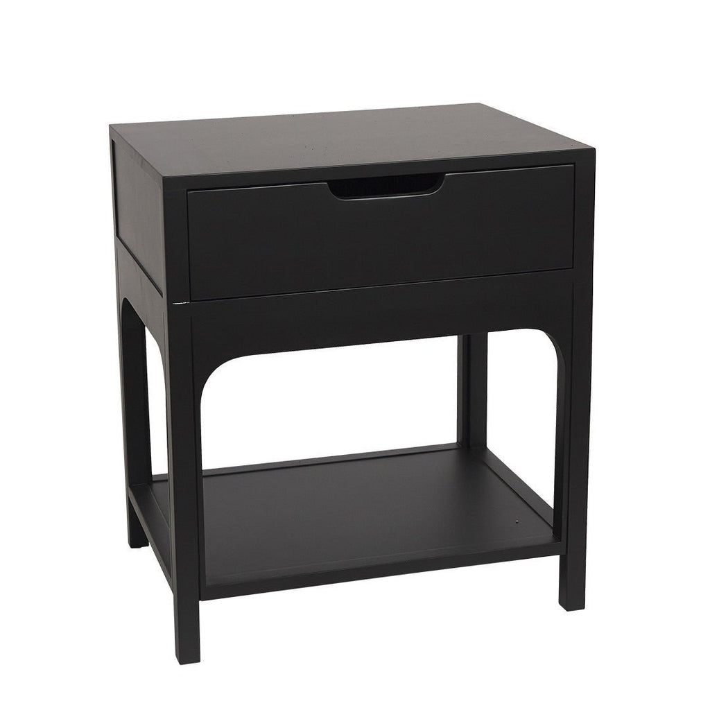 ARCO (BED)SIDE TABLE | BLACK - Green Design Gallery